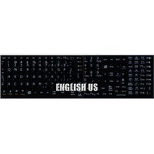 Keyboard stickers - full notebook replacement set for US keyboard