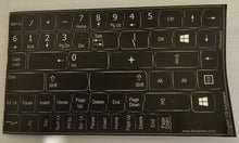 Keyboard sticker replacement set US keyboard