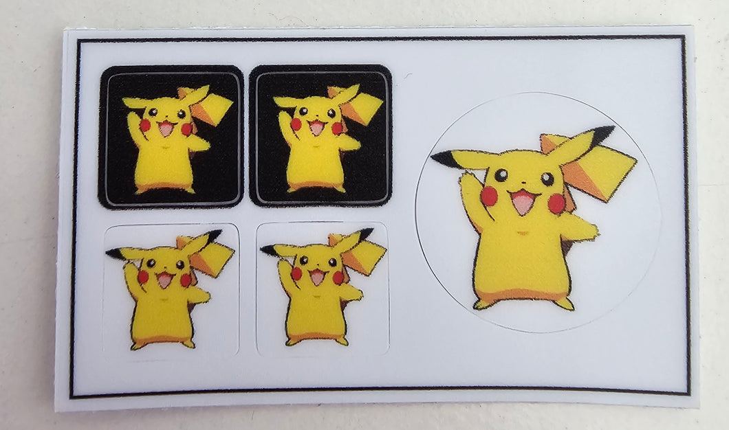 Pikachu Pokemon stickers