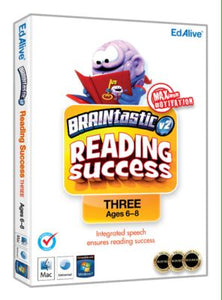 Braintastic Reading Success Windows cd-rom version