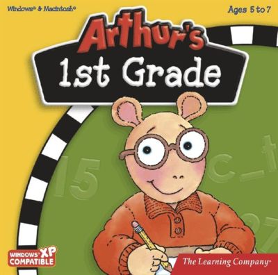 Educational games for 6 year olds - Arthur's 1st Grade cd-rom