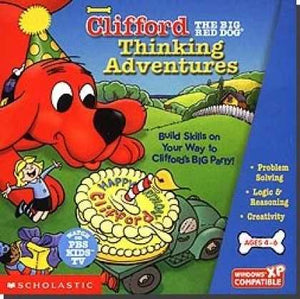 Scholastic Clifford the Big Red Dog Thinking Adventures