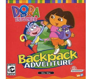 Dora the Explorer computer game for preschoolers