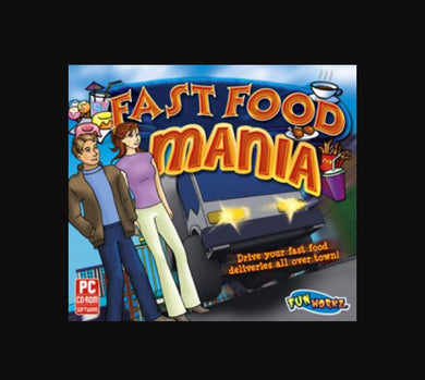 Fast Food Mania cheap time management computer game 