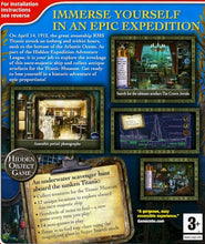 Hidden Expedition Titanic cd-rom version