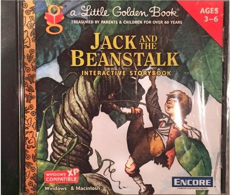 Little Golden Books Jack and the Beanstalk cd-rom