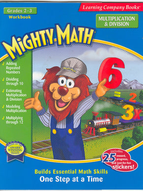 Mighty Math 2nd & 3rd Grade Multiplication & Division workbook