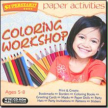 Paper Activities Colouring Workshop cd-rom version