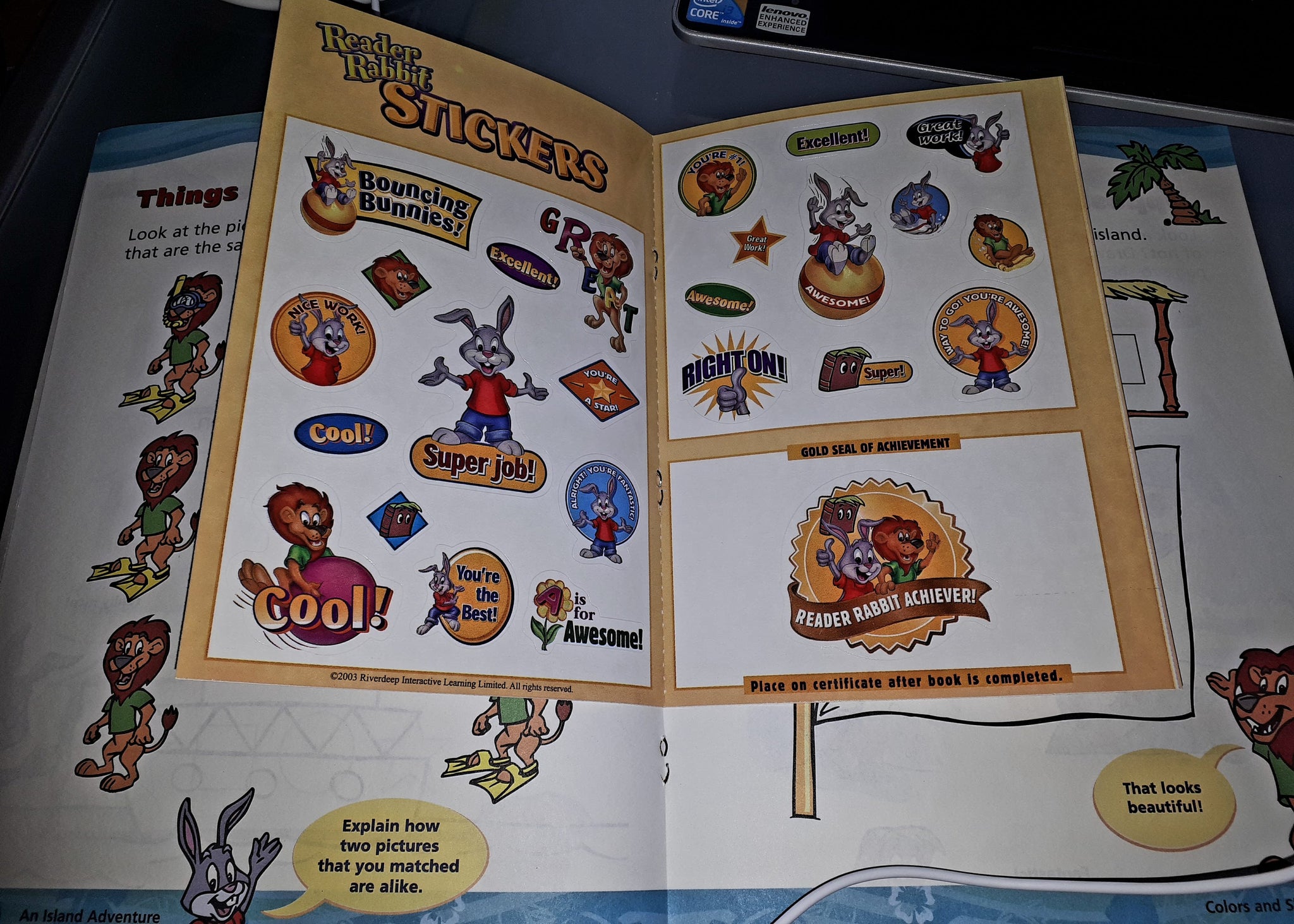 Reader Rabbit Preschool Pack Reader Rabbit Preschool Colours & Shapes workbook – Aussie Kids Software