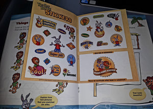 Reader Rabbit Preschool Colours & Shapes workbook