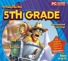 Schooltown 5th Grade cd-rom version 32-bit only