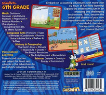 Schooltown 6th Grade cd-rom version 32-bit only