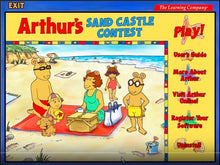 Arthur's Sand Castle Contest