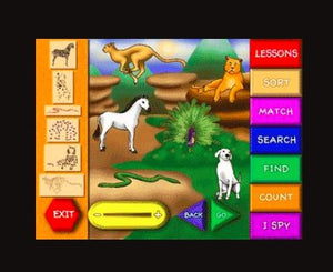 Learn about animals toddler learning games
