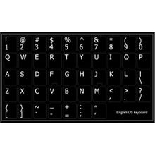 Keyboard stickers - main replacement set